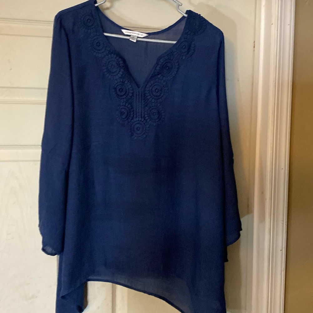 Ladies Counter Part  blouse XL. Never worn